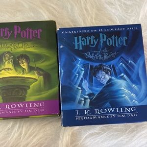 HARRY POTTER BOOKS ON COMPACT DISC